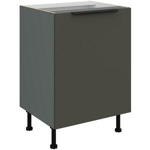 Konyhaszekrény Aria-Gr/Ant Anti Fingerprint 60d 1f Bb kép