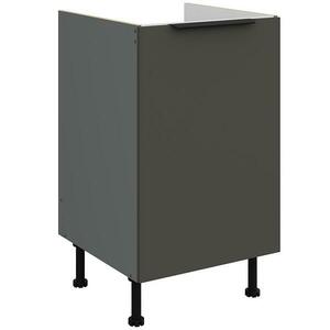 Konyhaszekrény Aria-Gr/Ant Anti Fingerprint 50zl 1f Bb kép