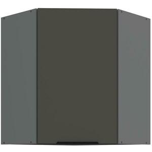 Konyhaszekrény Aria-Gr/Ant Anti Fingerprint 60x60 Gn-72 1f (45°) kép