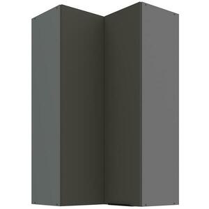 Konyhaszekrény Aria-Gr/Ant Anti Fingerprint 60x60 Gn-108 2f (90°) kép