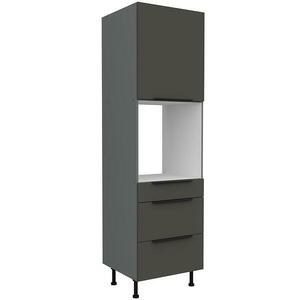 Konyhaszekrény Aria-Gr/Ant Anti Fingerprint 60dps-215 1f 3s kép