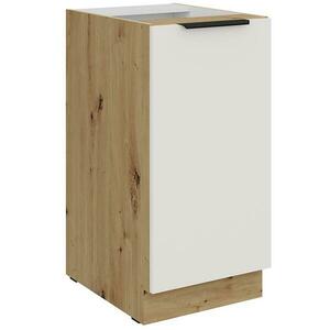 Konyhaszekrény Aria-Wh/Ar Anti Fingerprint 40d 1f Bb kép