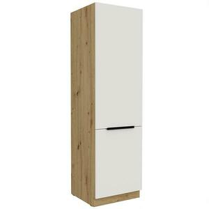 Konyhaszekrény Aria-Wh/Ar Anti Fingerprint 60dk-210 2f kép