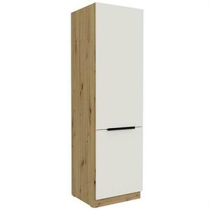 Konyhaszekrény Aria-Wh/Ar Anti Fingerprint 60lo-210 2f kép