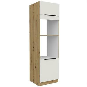 Konyhaszekrény Aria-Wh/Ar Anti Fingerprint 60dpm-210 2f kép