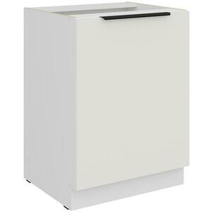 Konyhaszekrény Aria-Wh/Wh Anti Fingerprint 60d 1f Bb kép