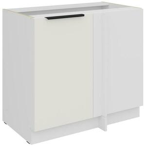 Konyhaszekrény Aria-Wh/Wh Anti Fingerprint 105 Nd 1f Bb kép