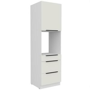 Konyhaszekrény Aria-Wh/Wh Anti Fingerprint 60dps-210 1f 3s kép