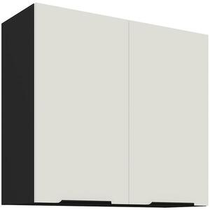 Konyhaszekrény Aria-Wh/Bl Anti Fingerprint 80g-72 2f kép