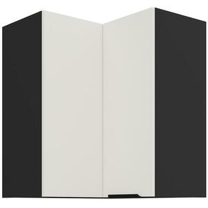 Konyhaszekrény Aria-Wh/Bl Anti Fingerprint 60x60 Gn-72 2f (90°) kép