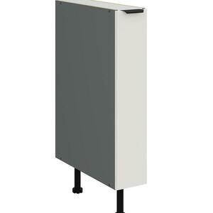 Konyhaszekrény Aria-Wh/Ant Anti Fingerprint 15d Cargo Bb kép