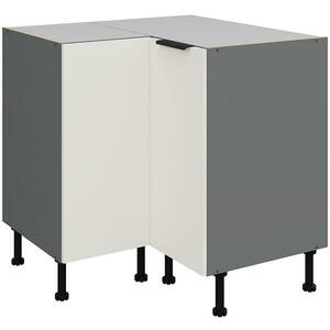 Konyhaszekrény Aria-Wh/Ant Anti Fingerprint 90x90 Dn 2f Bb kép