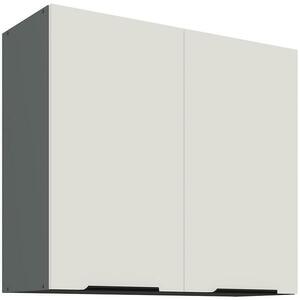 Konyhaszekrény Aria-Wh/Ant Anti Fingerprint 80g-72 2f kép