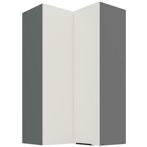 Konyhaszekrény Aria-Wh/Ant Anti Fingerprint 60x60 Gn-108 2f (90°) kép