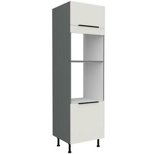 Konyhaszekrény Aria-Wh/Ant Anti Fingerprint 60dpm-215 2f kép