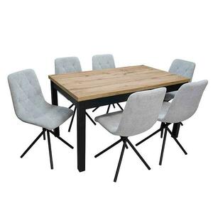 Étkező készlet 1+6 Pako wotan/fekete kép