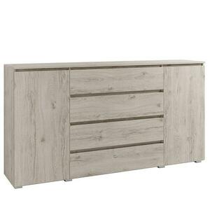 Komód Cosmo C06 4s2d Tölgy Oslo kép