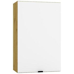 Konyhaszekrény Cosmo Gianna W45 P/L Fehér Alaszka/TölgyArtisan kép