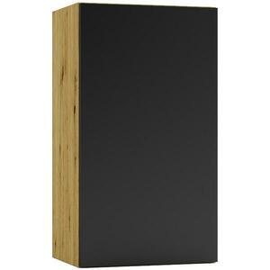 Konyhaszekrény Cosmo Isabel W40 P/L Fekete borsó/Tölgy Artisan kép
