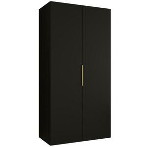 Szekrény Marbella I 100 fekete/arany kép