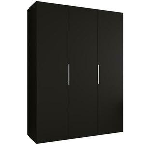 Szekrény Marbella I 150 fekete/ezüst kép