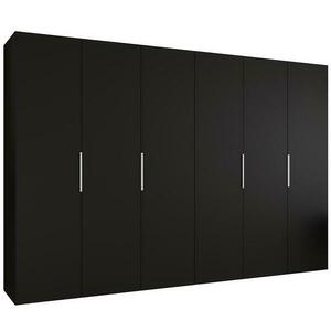 Szekrény Marbella I 300 fekete/ezüst kép