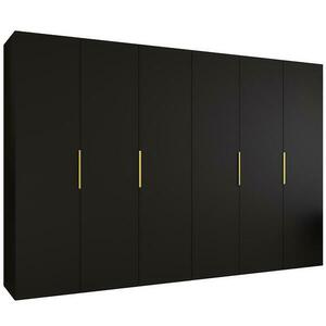 Szekrény Marbella I 300 fekete/arany kép