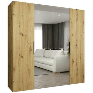 Szekrény Marbella II 200 artisan fekete kép