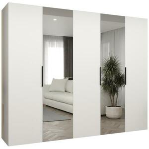 Szekrény Marbella II 250 fehér/fekete kép