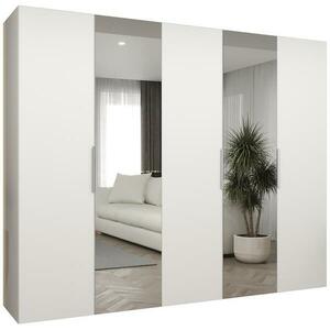 Szekrény Marbella II 250 fehér/ezüst kép