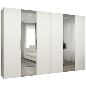 Szekrény Marbella II 300 fehér/ezüst kép