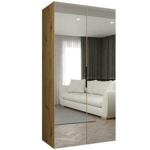 Szekrény Marbella III 100 artisan fekete kép