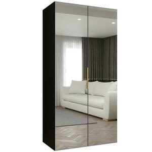 Szekrény Marbella III 100 fekete/arany kép