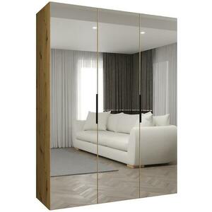 Szekrény Marbella III 150 artisan fekete kép