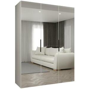 Szekrény Marbella III 150 fehér/fekete kép