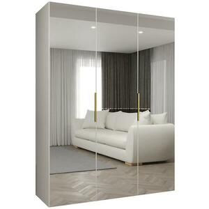 Szekrény Marbella III 150 fehér/arany kép