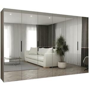 Szekrény Marbella III 300 kasmír/fekete kép