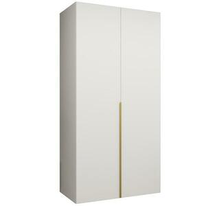 Szekrény Alicante I 100 fehér/arany kép