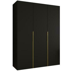 Szekrény Alicante I 150 fekete/arany kép