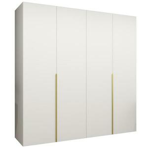 Szekrény Alicante I 200 fehér/arany kép
