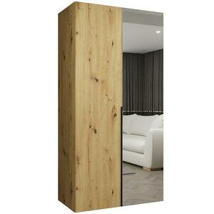 Szekrény Alicante II 100 artisan fekete kép