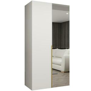 Szekrény Alicante II 100 fehér/arany kép