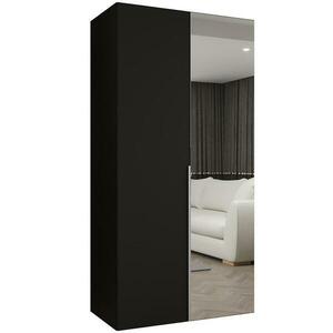 Szekrény Alicante II 100 fekete/ezüst kép