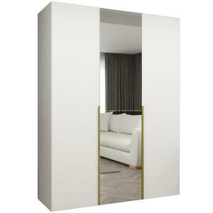 Szekrény Alicante II 150 fehér/arany kép