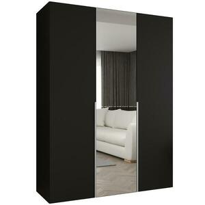 Szekrény Alicante II 150 fekete/ezüst kép