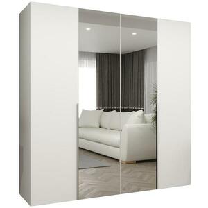 Szekrény Alicante II 200 fehér/ezüst kép