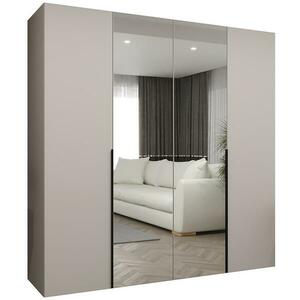 Szekrény Alicante II 200 kasmír/fekete kép