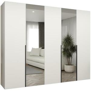 Szekrény Alicante II 250 fehér/fekete kép