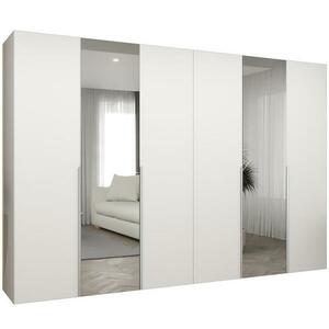 Szekrény Alicante II 300 fehér/ezüst kép