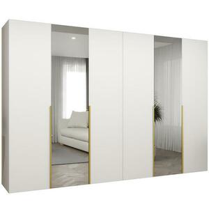 Szekrény Alicante II 300 fehér/arany kép